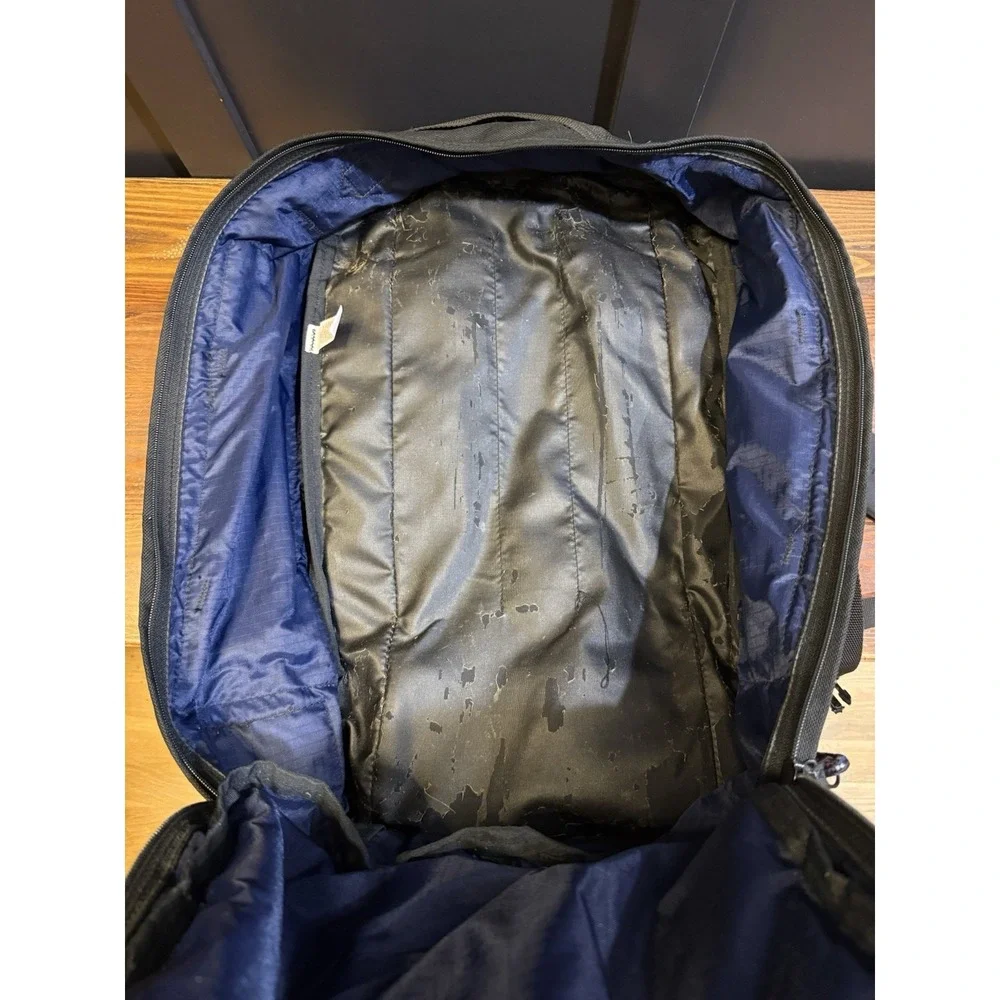 VTG Rare XL JanSport Duffle Convertible Travel Set Backpack Black Made in USA